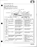 Preview for 1199 page of Honda Acura NSX 1991 Service Manual