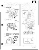 Preview for 1201 page of Honda Acura NSX 1991 Service Manual