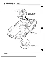 Preview for 1202 page of Honda Acura NSX 1991 Service Manual