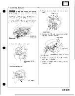 Preview for 1205 page of Honda Acura NSX 1991 Service Manual