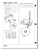 Preview for 1206 page of Honda Acura NSX 1991 Service Manual