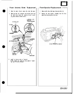 Preview for 1221 page of Honda Acura NSX 1991 Service Manual