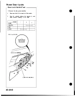 Preview for 1244 page of Honda Acura NSX 1991 Service Manual