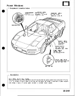 Preview for 1245 page of Honda Acura NSX 1991 Service Manual