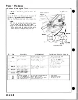 Preview for 1248 page of Honda Acura NSX 1991 Service Manual