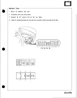 Preview for 1263 page of Honda Acura NSX 1991 Service Manual