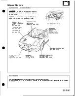 Preview for 1265 page of Honda Acura NSX 1991 Service Manual