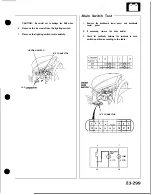 Preview for 1283 page of Honda Acura NSX 1991 Service Manual