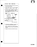 Preview for 1287 page of Honda Acura NSX 1991 Service Manual