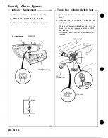 Preview for 1300 page of Honda Acura NSX 1991 Service Manual