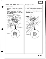 Preview for 1301 page of Honda Acura NSX 1991 Service Manual