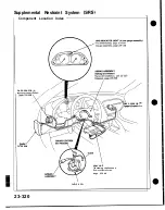 Preview for 1304 page of Honda Acura NSX 1991 Service Manual