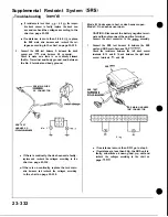 Preview for 1316 page of Honda Acura NSX 1991 Service Manual