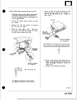 Preview for 1319 page of Honda Acura NSX 1991 Service Manual