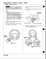 Preview for 1322 page of Honda Acura NSX 1991 Service Manual