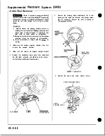 Preview for 1326 page of Honda Acura NSX 1991 Service Manual