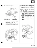 Preview for 1329 page of Honda Acura NSX 1991 Service Manual