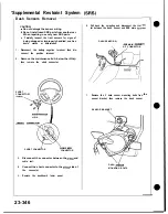 Preview for 1330 page of Honda Acura NSX 1991 Service Manual