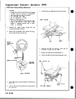 Preview for 1332 page of Honda Acura NSX 1991 Service Manual