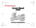 Honda ADV160 2022 Owner'S Manual предпросмотр