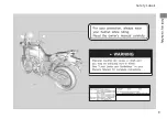 Предварительный просмотр 11 страницы Honda Africa Twin 2016 Owner'S Manual