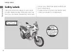 Предварительный просмотр 12 страницы Honda Africa Twin CRF1100A 2022 Owner'S Manual