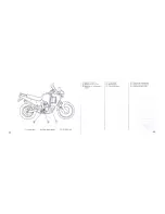 Предварительный просмотр 24 страницы Honda AFRICA TWIN XRV650 Owner'S Manual