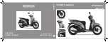 Honda ANC125 2019 Owner'S Manual предпросмотр