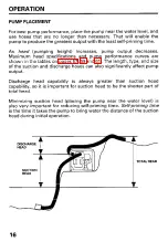 Preview for 18 page of Honda and WT40X Owner'S Manual