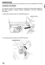 Preview for 24 page of Honda and WT40X Owner'S Manual