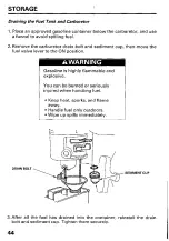 Preview for 46 page of Honda and WT40X Owner'S Manual