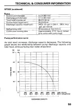 Preview for 61 page of Honda and WT40X Owner'S Manual