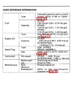 Preview for 67 page of Honda and WT40X Owner'S Manual