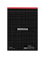 Preview for 68 page of Honda and WT40X Owner'S Manual