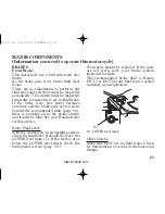 Предварительный просмотр 31 страницы Honda ANF125 Owner'S Manual