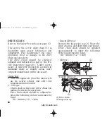 Предварительный просмотр 90 страницы Honda ANF125 Owner'S Manual