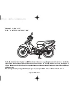 Предварительный просмотр 133 страницы Honda ANF125 Owner'S Manual