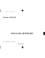 Предварительный просмотр 261 страницы Honda ANF125 Owner'S Manual