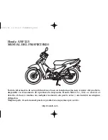 Предварительный просмотр 263 страницы Honda ANF125 Owner'S Manual