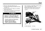 Preview for 129 page of Honda AQUATRAX R-12 Owner'S Manual