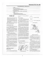 Предварительный просмотр 6 страницы Honda ATC 110 Service Manual