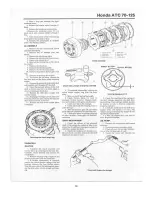 Предварительный просмотр 14 страницы Honda ATC 110 Service Manual