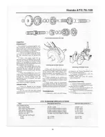 Предварительный просмотр 18 страницы Honda ATC 110 Service Manual