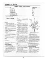 Предварительный просмотр 23 страницы Honda ATC 110 Service Manual