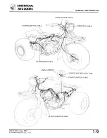 Предварительный просмотр 13 страницы Honda ATC 200ES1984 Shop Manual