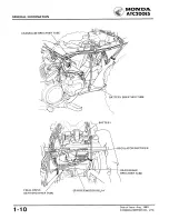 Предварительный просмотр 14 страницы Honda ATC 200ES1984 Shop Manual