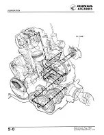 Предварительный просмотр 16 страницы Honda ATC 200ES1984 Shop Manual