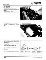 Предварительный просмотр 24 страницы Honda ATC 200ES1984 Shop Manual