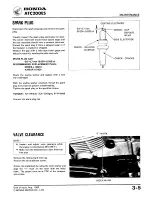 Предварительный просмотр 25 страницы Honda ATC 200ES1984 Shop Manual