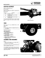 Предварительный просмотр 34 страницы Honda ATC 200ES1984 Shop Manual